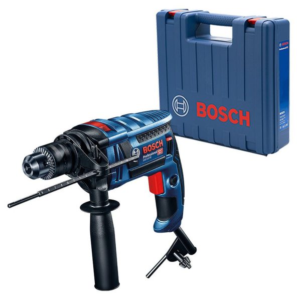 Furadeira de Impacto GSB-16RE MALE 1/2 Pol. 750W 220V Vel. Variável e Reversível com Maleta BOSCH-06012281D3000