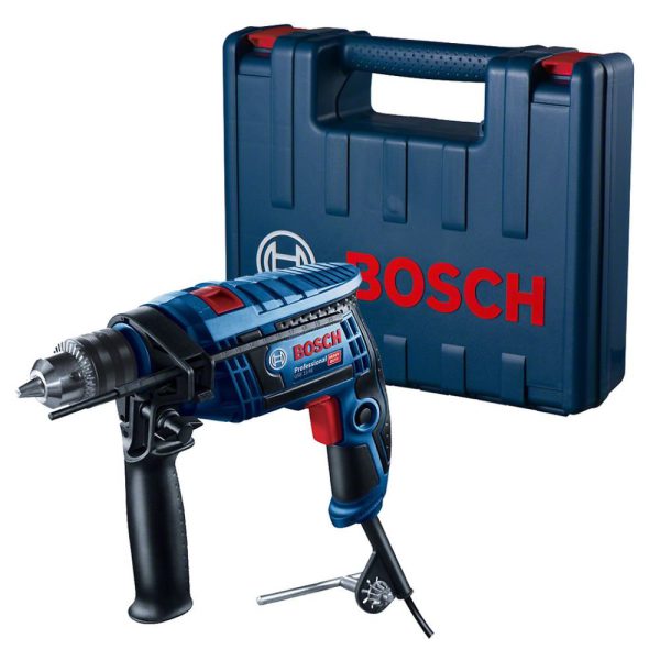 Furadeira de Impacto 1/2 Pol. 650W 220V com Maleta BOSCH-GSB-13RE-M