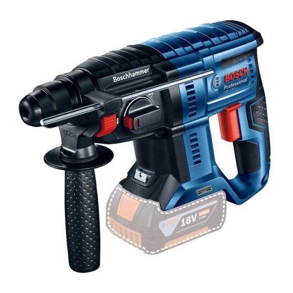 Martelo Perfurador GBH 180-LI SDS Plus 18V sem Bateria e Carregador BOSCH-06119111E1-000