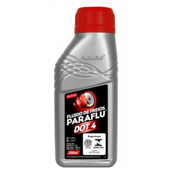 Fluido de Freios DOT 4 de 200ml PARAFLU-10-7401