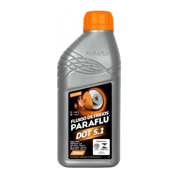 Fluido de Freios DOT 5.1 de 500ml PARAFLU-10-7500