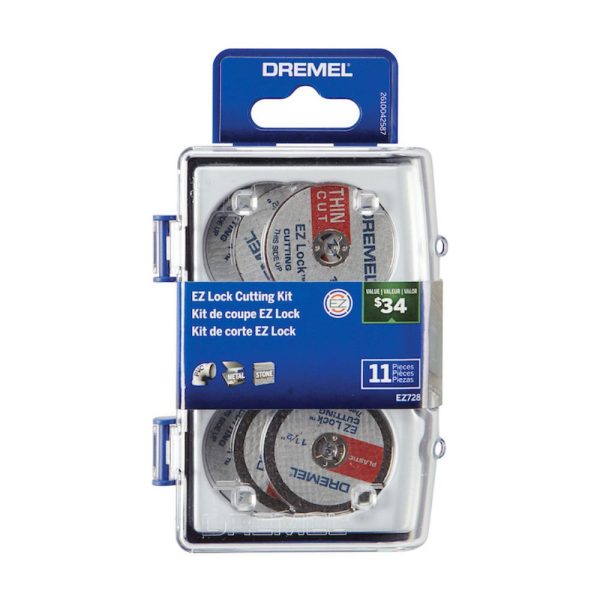 Kit de Corte 11 Peças para Micro Retífica DREMEL-2615E728AB