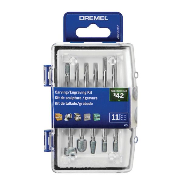 Acessórios para Micro Retífica com 11 Peças DREMEL-26150729AB