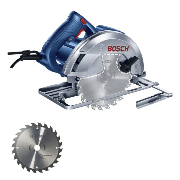 Serra Circular GKS-150 1500W 220V com Disco e Guia Paralelo BOSCH-06016B30D0-000