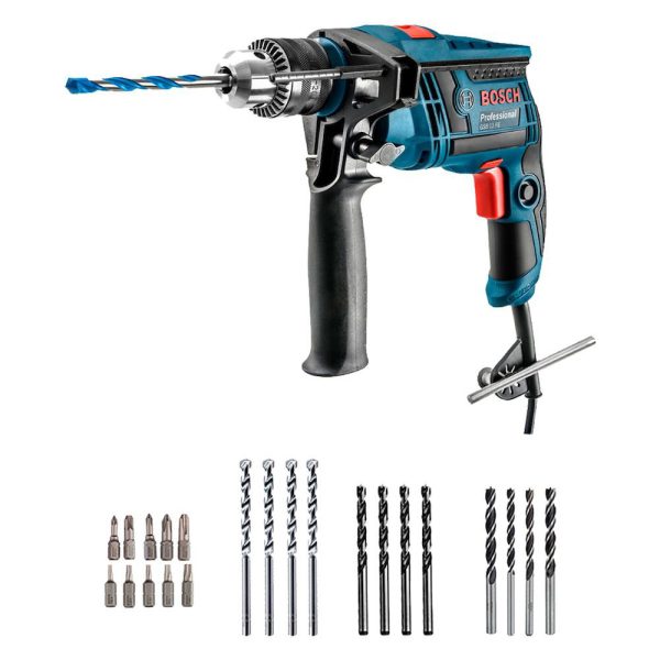 Furadeira de Impacto GSB13RE 1/2 Pol. 650W 220V BOSCH-060123D5D3-000