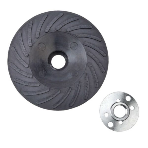 Suporte Disco de Lixa M14 Semi Rígido Estriado 4.1/2 Pol. DEWALT-DABP4SRM14