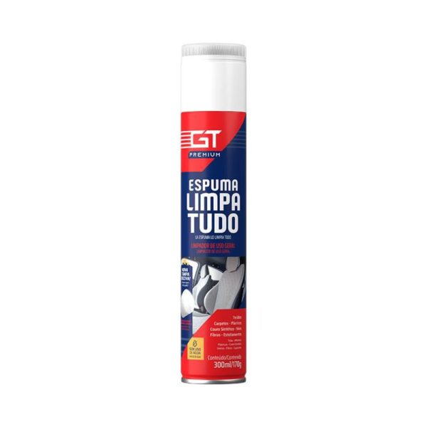 Espuma Limpa Tudo GT Premium 300ml/170g GT2000-0040444