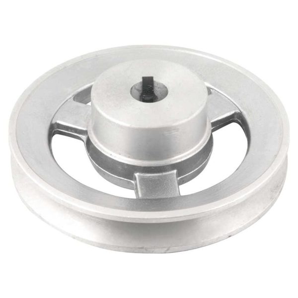 Polia de Alumínio 1 Canal Perfil A 120 mm com Furo de 5/8 Pol. VONDER-6677058120