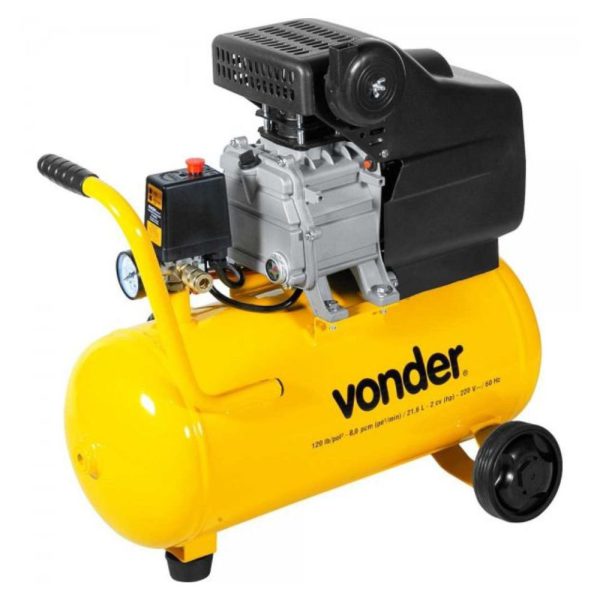 Motocompressor de Ar MCV 216 8 Pés 21,6L 2HP 220V VONDER-6828216220