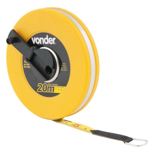 Trena De Fibra Longa Caixa Fechada Com 20 M VONDER-3869200620