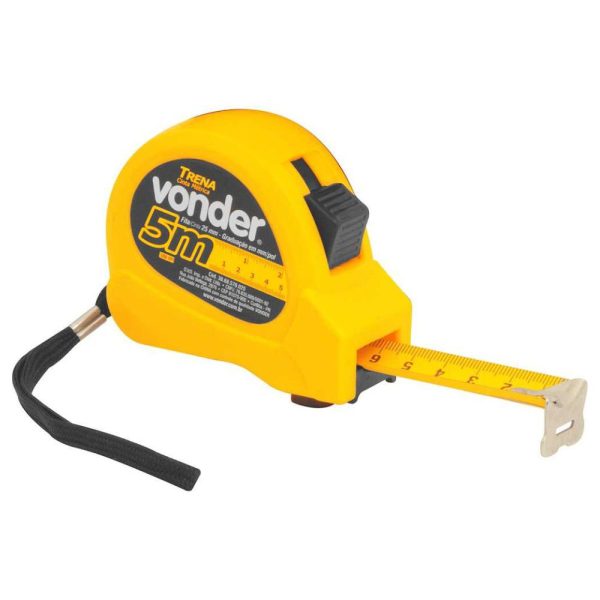 Trena Curta De Aço 5 m X 25 mm VONDER-3868570025