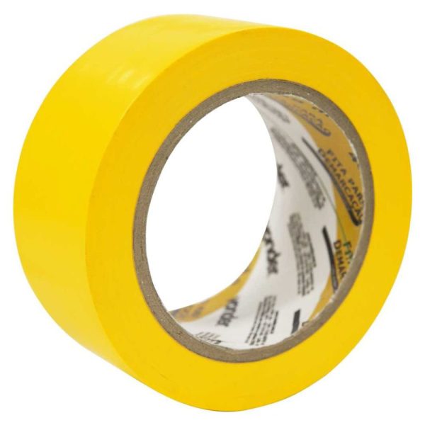 Fita adesiva para demarcação 48 mm x 30 m amarela VONDER-1065504301
