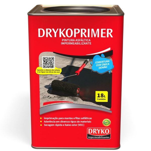 Primer Asfáltico para Impermeabilização 18L DRYKO-PRIECOBD