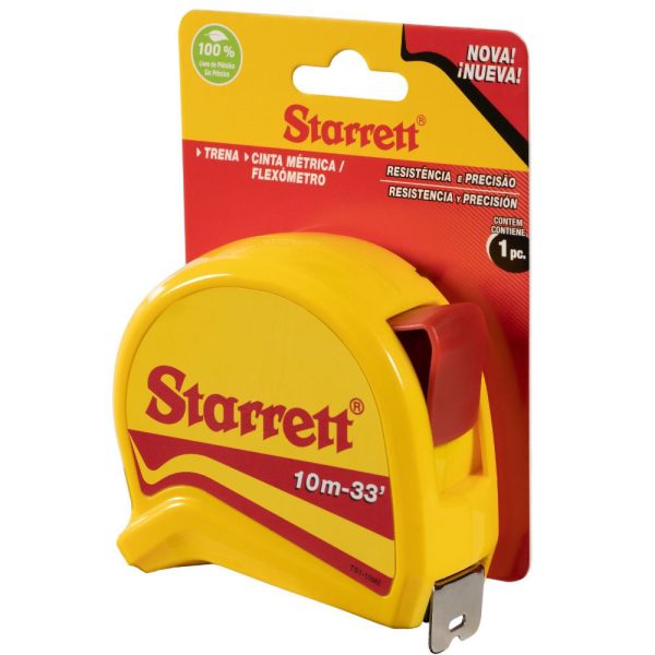Trena de Bolso 10 Metros STARRETT-KTS1-10ME-S