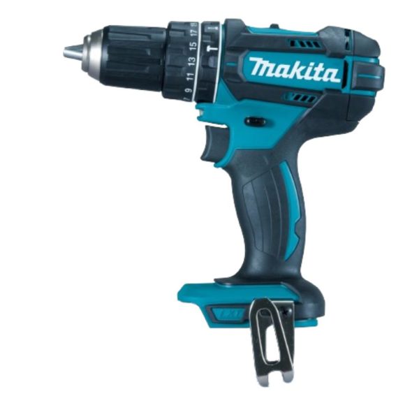 Parafusadeira Furadeira de Impacto 1/2 Pol. 18V sem Bateria e Carregador MAKITA-DHP482Z