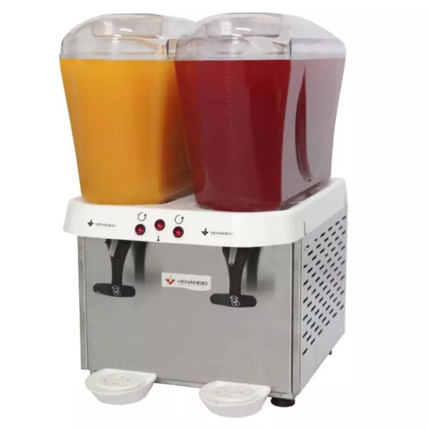 Refresqueira Industrial Inox 2 Cubas 32 Litros (2x16L) 220V VENANCIO-RV216