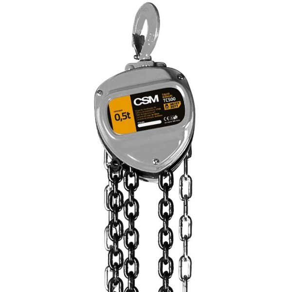 Talha Manual de Corrente TC500 500Kg 10 Metros CSM-71000930