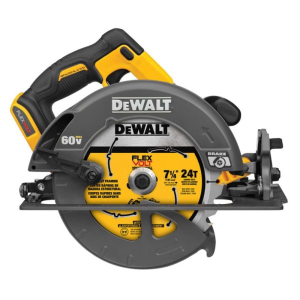 Serra Circular 7 1/4 Pol. 60V Sem Bateria DEWALT-DCS578B-B3