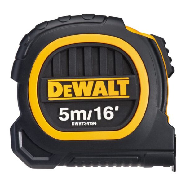 Trena Manual Emborrachada Duo 5m DEWALT-DWHT34194L