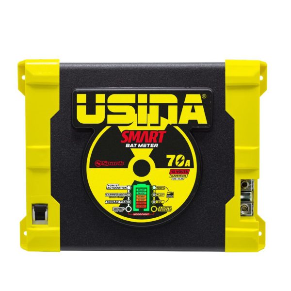 Fonte e Carregador Automotivo Battery Meter 70A 12V Bivolt Automático 110/220V USINA-3125034