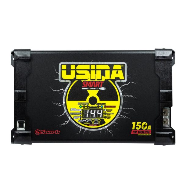 Fonte e Carregador Automotivo Smart Connect 150A 12V Bivolt Automático 110/220V USINA-3125031