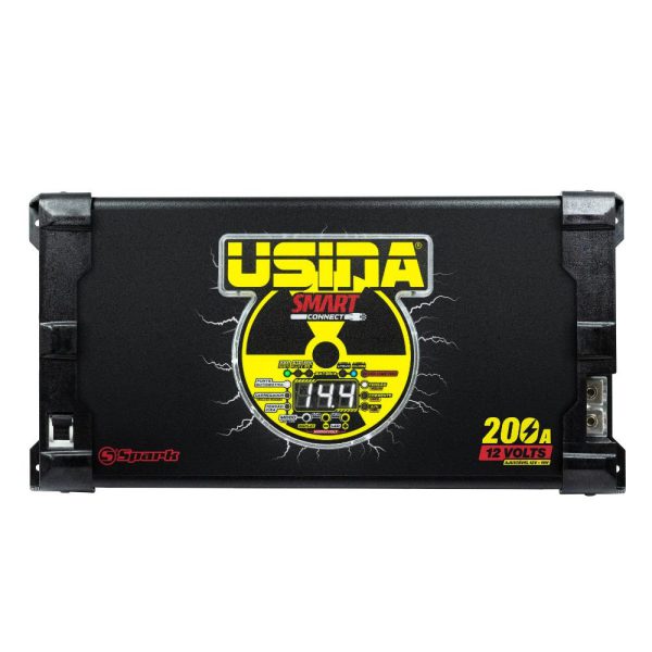 Fonte e Carregador Automotivo Smart Connect 200A 12V Entrada Monovolt 127V ou 220V USINA-3125033