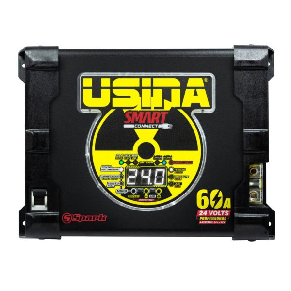 Fonte e Carregador Automotivo Connect Truck Line 60A 24V Bivolt Automático 110/220V USINA-3125043