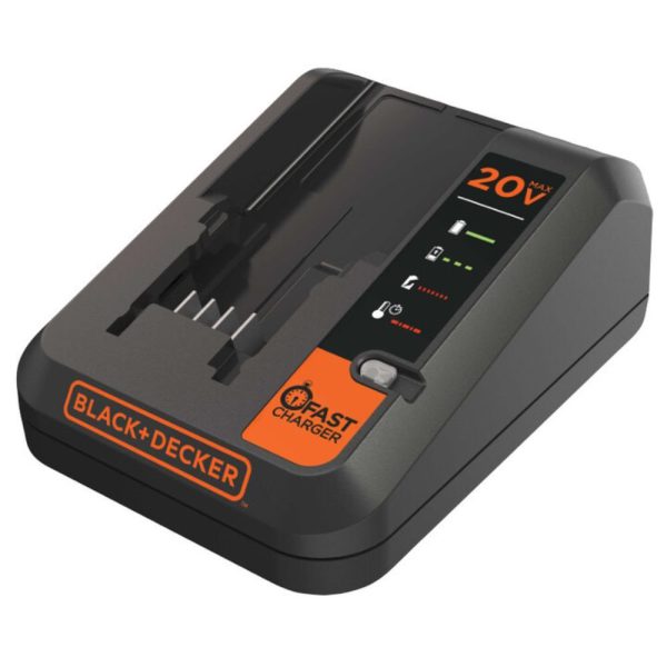 Carregador PowerConnect 20V 2Ah Bivolt com Cabo 1.8M BLACK & DECKER-BDCAC202B-BR