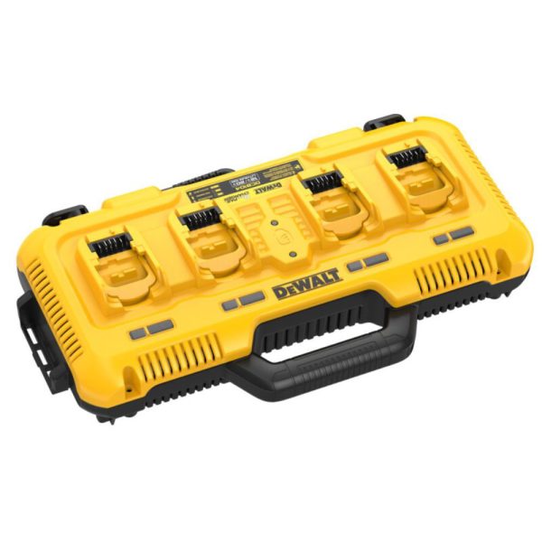 Multicarregador de Bateria com 4 Entradas para 12V-20V MAX 8Ah 220V DEWALT-DCB104-B2