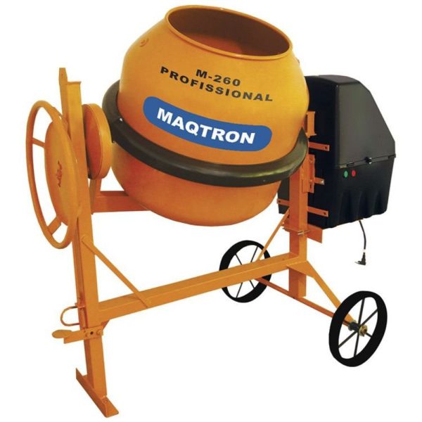Betoneira 220L 1CV 220V M260 com Kit de Segurança MAQTRON-001-0010-7305
