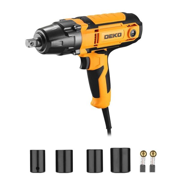 Chave de Impacto Profissional 350Nm 1/2 Pol. 550W 110V DEKO-DKIW550G35