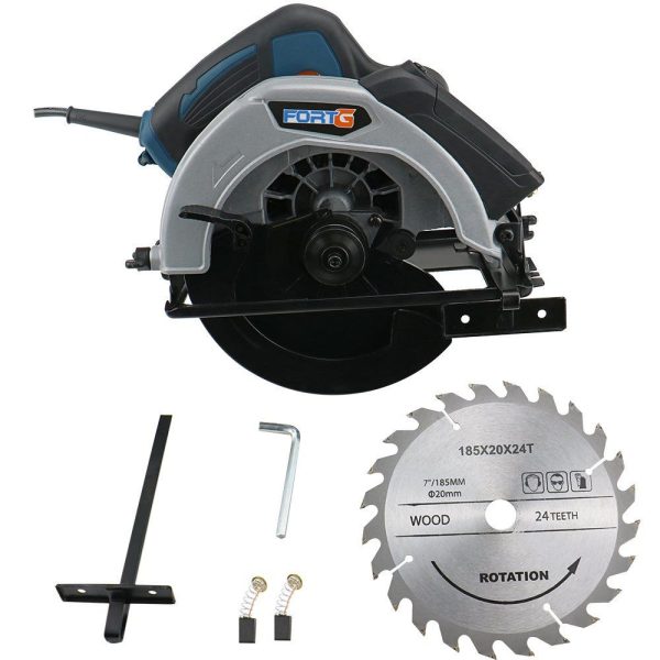 Serra Circular 7.1/4 Pol 1500W 185mm com Guia a Laser 220V FORTGPRO-FG0009FE.1500W