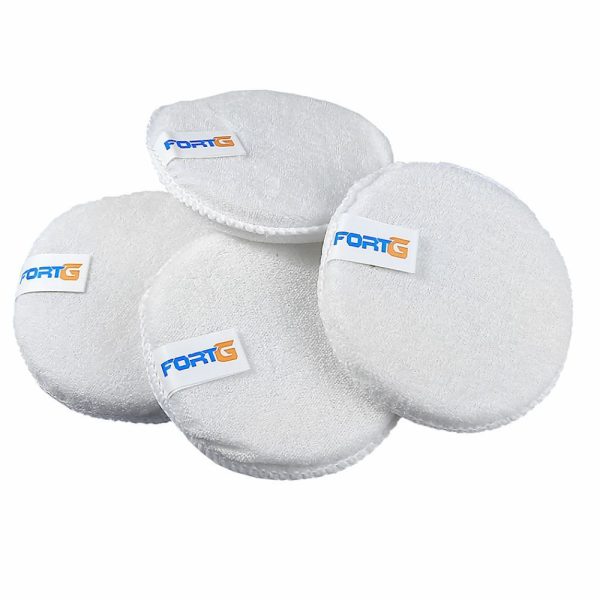 Jogo de Aplicador de Cera 10 x 10 x 2cm com 4 Peças FORTGPRO-FG6051S