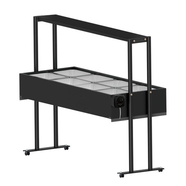 Buffet Térmico Aquecido BF822 em Inox 8 Cubas 2500W 220V com Tampa SARO-BF8