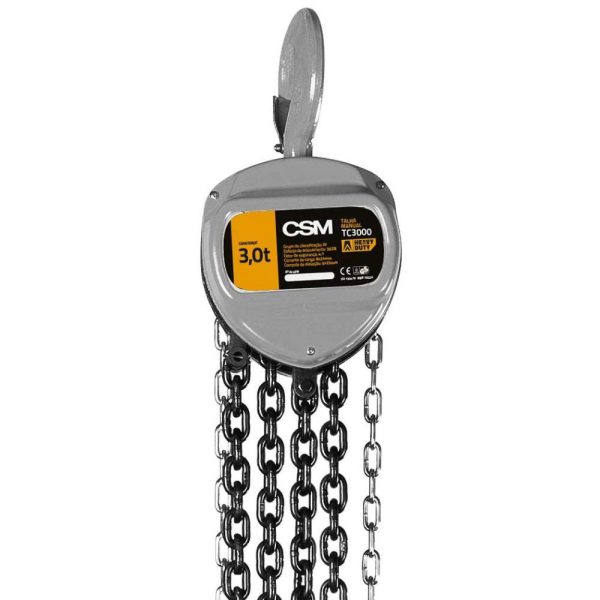 Talha Manual para 3 Tonelada com Corrente de 5 Metros CSM-40133015