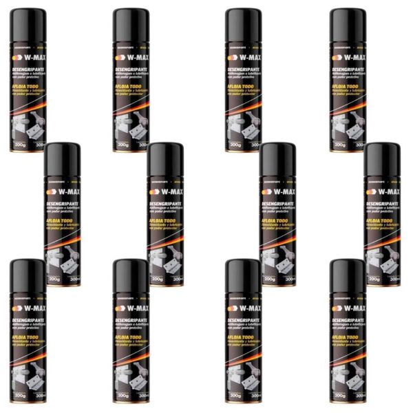 Kit 12 Desengripantes Spray W Max 300ml WURTH-K9320