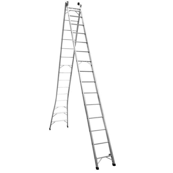 Escada Extensível Alumínio 2 X 15 Degraus EPE15 GIBAFER-6811