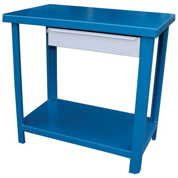 Bancada Soldada Aberta 1 Gaveta e Tampo de Aço 900mm x 860mm FERCAR-101-A