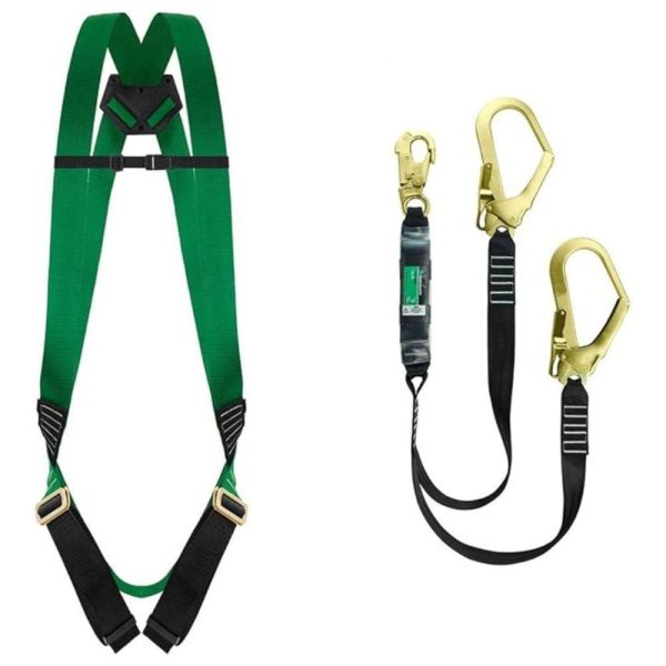 Conjunto de Cinto de Segurança CG700E + Talabarte CG391 em Poliéster com 1,33M CARBOGRAFITE-010646710