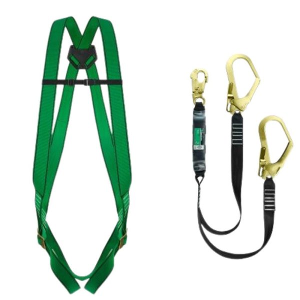 Conjunto de Cinturão CG750Y com Talabarte em Y com Absorvedor CARBOGRAFITE-10620110