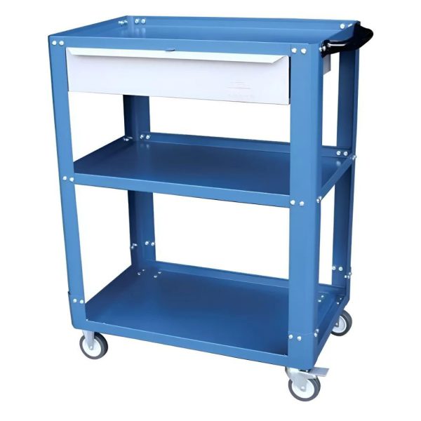 Carrinho para Ferramentas Aberto Azul Desmontável com 1 Gaveta FERCAR-CD02E