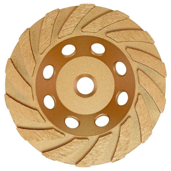 Rebolo Diamantado Turbo Segmentado 115mm com Rosca M14 MTX-729139