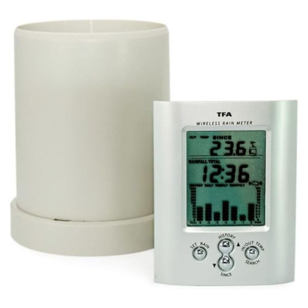 Pluviômetro Digital a Bateria com Temperatura Interna e Externa INCOTERM-4760