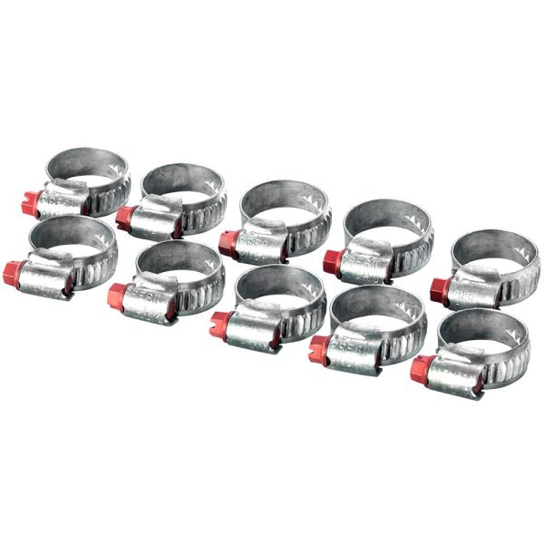Abraçadeira de Aço 13/19 Pol. para Mangueira de 3/8 Pol. com 10 Peças ARCOM ARCDAL-K-019-K10