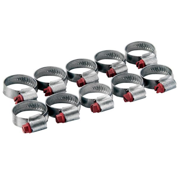 Abraçadeira de Aço 14/22 Pol. para Mangueira de 1/2 Pol. com 10 Peças ARCOM ARCDAL-K-020-K10