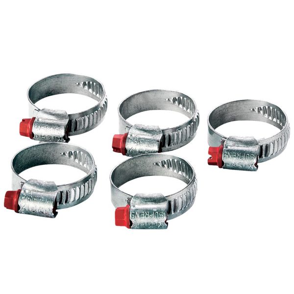 Abraçadeira de Aço 19/27 Pol. para Mangueira de 3/4 Pol. com 05 Peças ARCOM ARCDAL-K-021-K5