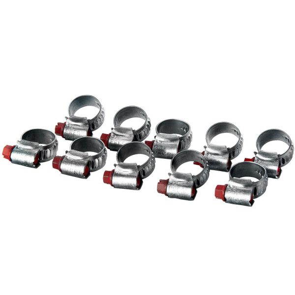 Abraçadeira de Aço 9/13 Pol. para Mangueira de 1/4 Pol. com 10 Peças ARCOM ARCDAL-K-017-K10