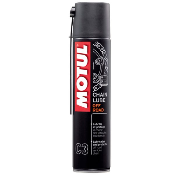 Lubrificante Aerossol C3 para Correntes Chain Lube Off Road 400 ml MOTUL-MT024 C3