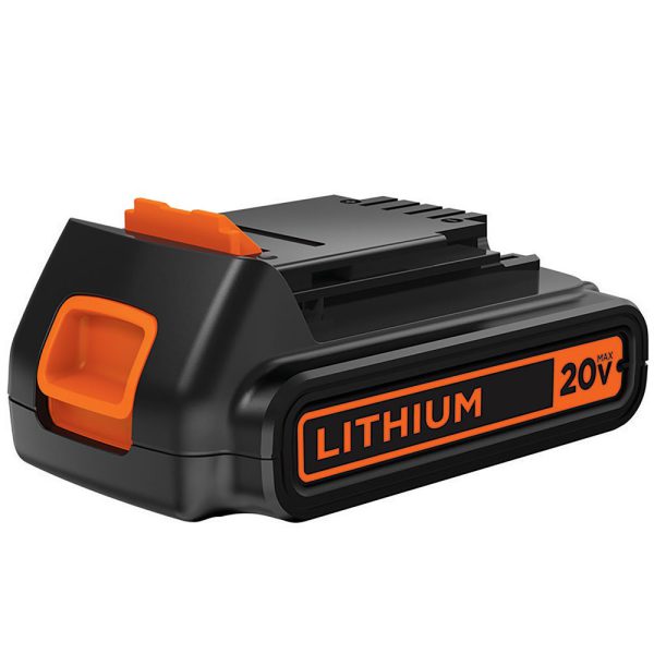 Bateria de Lítio-Íon 20V 1,5Ah Compatível Powerconnect BLACK+DECKER-LD120BAT