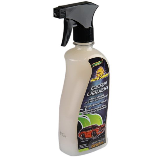Cera Líquida 500ml AUTO SHINE-CERA-LIQ-500